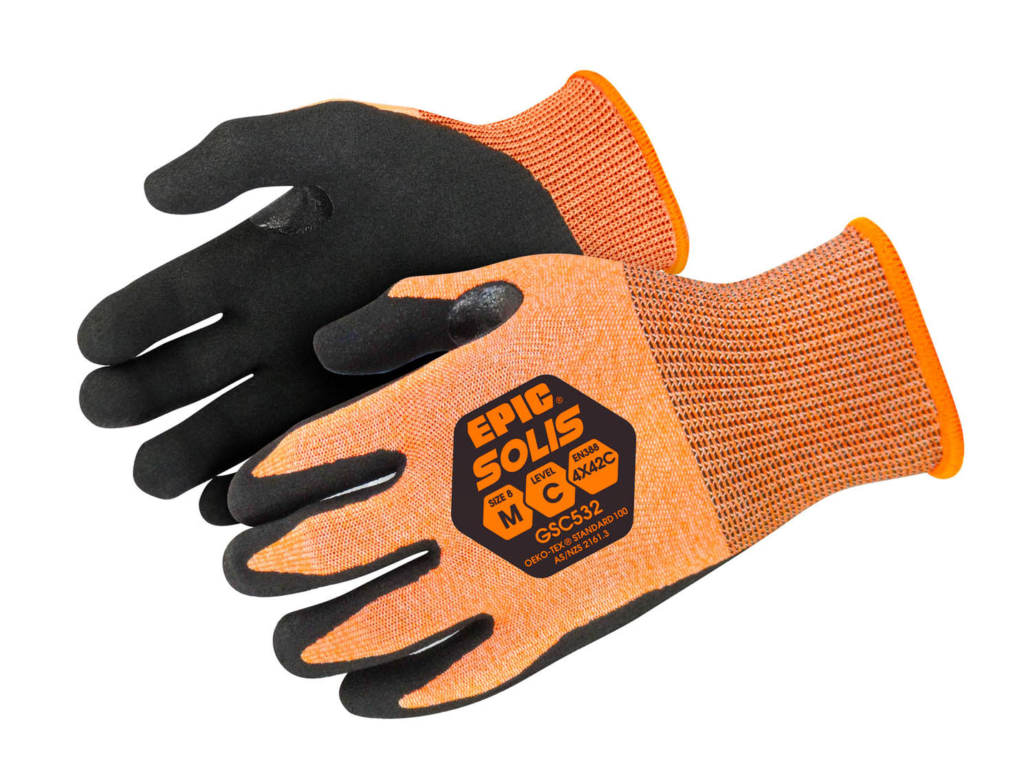 SOLIS™ SAND GRITTM NITRILE CUT 5 GLOVE