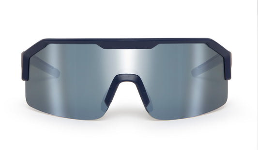 Glasses Safety Epic Stalyon -  Polarised Hyper Silver Mirror Anti-Scratch Lens - Midnight Frame