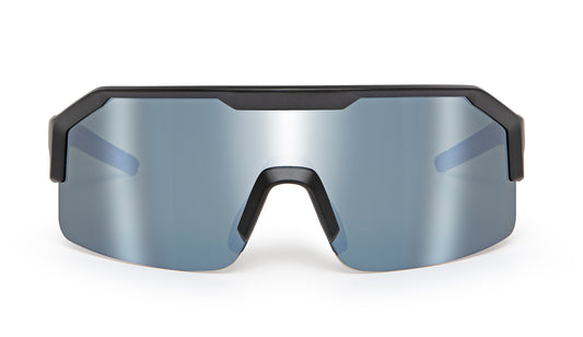 Glasses Safety Epic Stalyon -  Polarised Hyper Silver Mirror Anti-Scratch Lens - Savage Frame