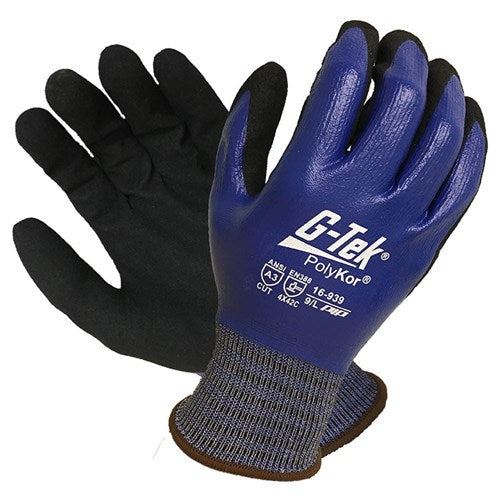 GLOVE G-TEK POLYKOR X7 DUAL COAT SIZE 10