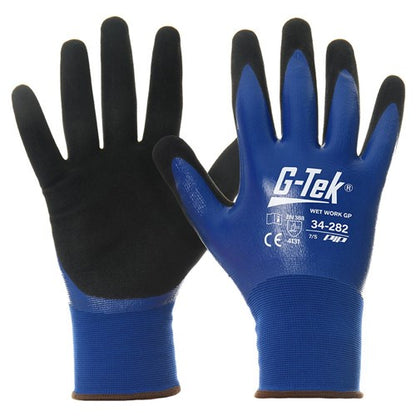 GLOVE G-TEK DUAL COAT G/P SIZE 10