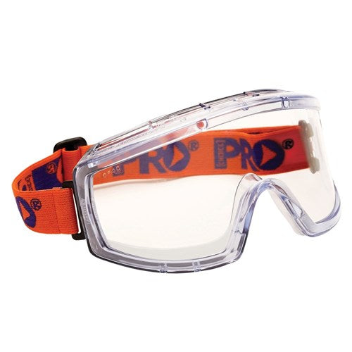 SAFETY GOGGLES 3700 CLEAR LENS NO FOAM