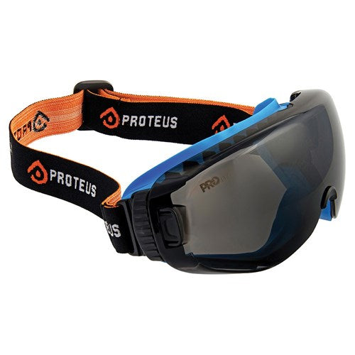 SAFETY GOGGLES PROTEUS SMOKE LENS