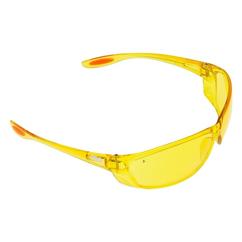 SAFETY GLASSES SWITCH AMBER LENS