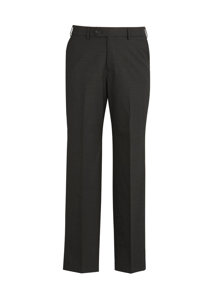 Comfort Wool Stretch Mens Flat Front Pant