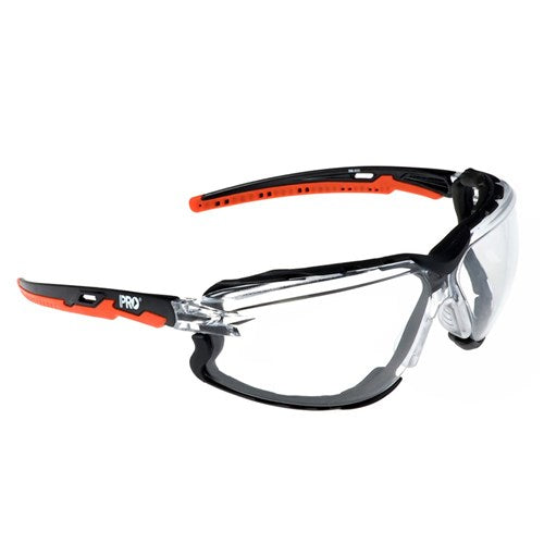 SAFETY GLASSES AMBUSH CLEAR LENS