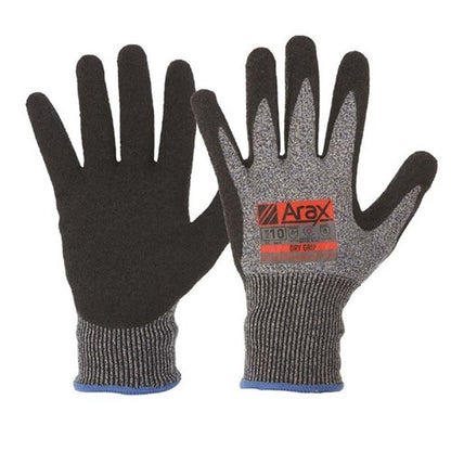 GLOVE ARAX DRY GRIP SIZE 10