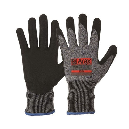 GLOVE ARAX TOUCH SIZE 10