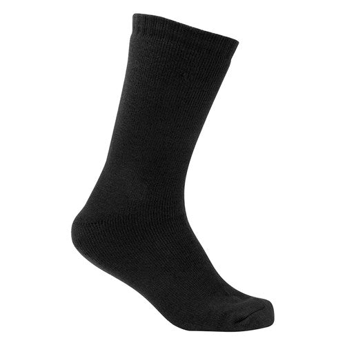 BAMBOO SOCKS BLACK MEN 11-14 WOMEN 12-15