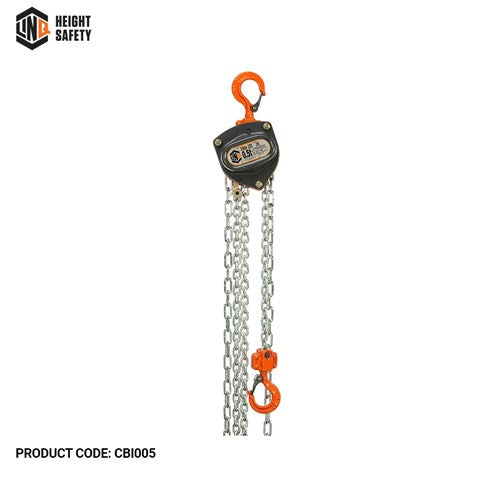 INDUSTRIAL CHAIN BLOCK O/L 0.5T 3m LIFT