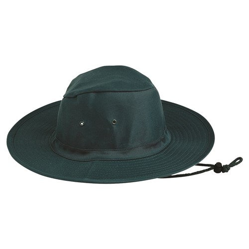 SUN HAT POLY/COTTON GREEN 59cm L