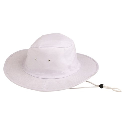 SUN HAT POLY/COTTON WHITE 59cm L