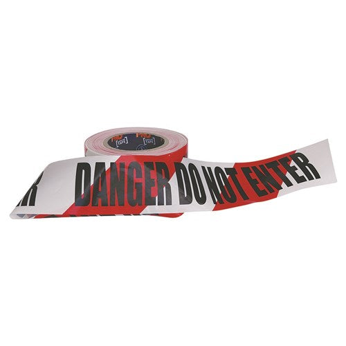 TAPE 75mm x 100m DANGER DO NOT ENTER