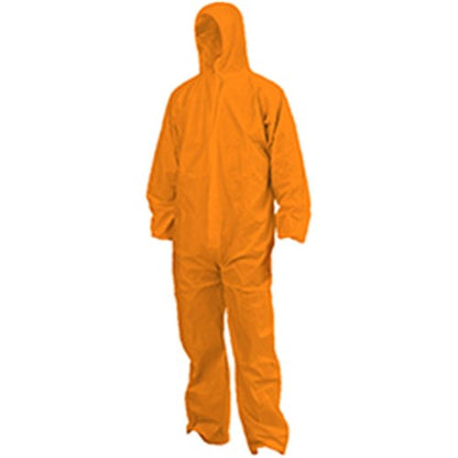 COVERALLS DISPOSABLE SMS ORANGE 2XL