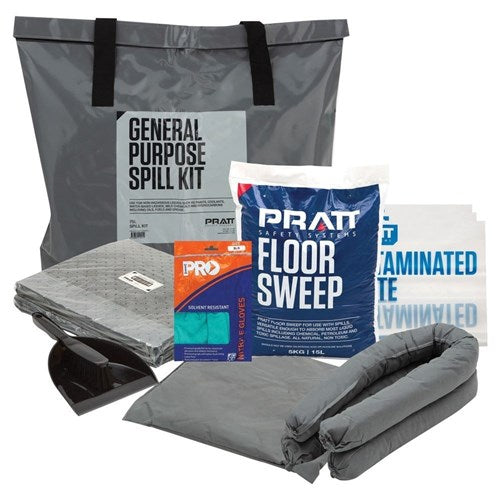 AUS SPILL KIT G/PURP 75L GREY BAG