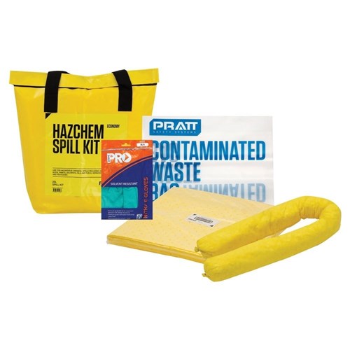 AUS SPILL KIT HAZCHEM 25L YELLOW BAG