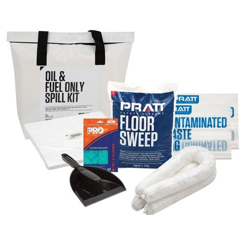 AUS SPILL KIT OIL/FUEL 50L WHITE BAG