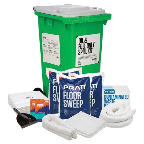 AUS SPILL KIT OIL/FUEL 240L WHITE LID