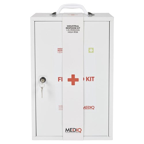 FIRST AID KIT IND/CONS METAL CABINET