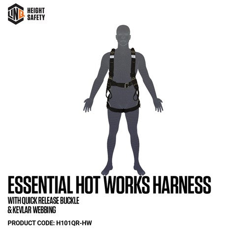 HARNESS ESSENTIAL M-L HOT WORKS QR