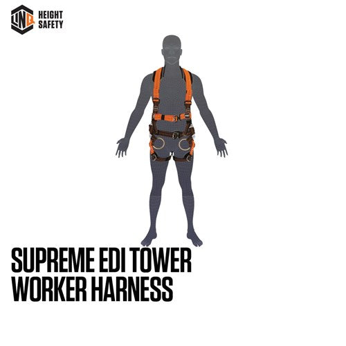 HARNESS SUPREME EDI TOWER WORKER XL-2XL