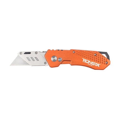 UTILITY KNIFE FOLDING + 5 SPARE BLADES