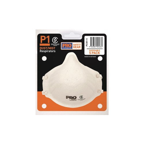 P1 RESPIRATOR 5/PK