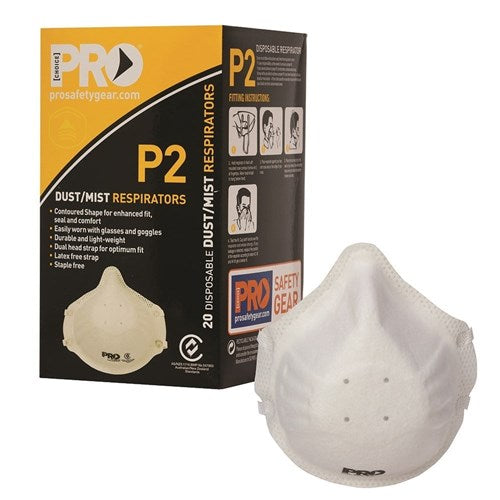 P2 RESPIRATOR 20/BOX