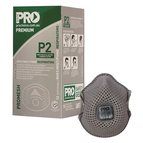 PROMESH P2 RESP + VALVE + C/FILT 12/BOX