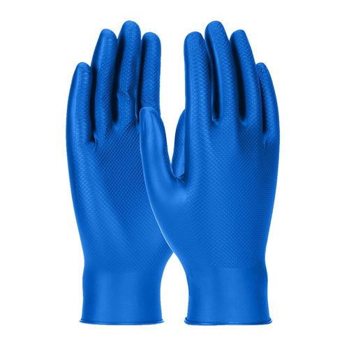 GLOVE DISP GRIPPAZ PRO BLUE SIZE 2XL