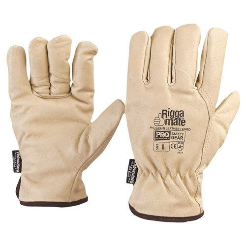 GLOVE RIGGAMATE PIG GRAIN SIZE L