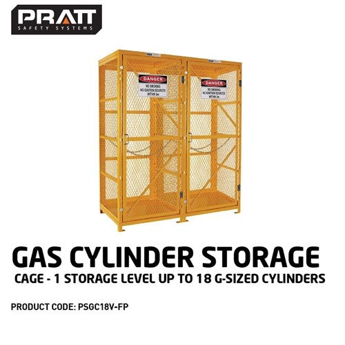 GAS CAGE 1 LEVEL FLAT PACKED