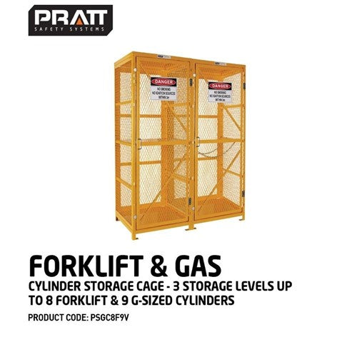 FORKLIFT & GAS CAGE 3 LEVEL