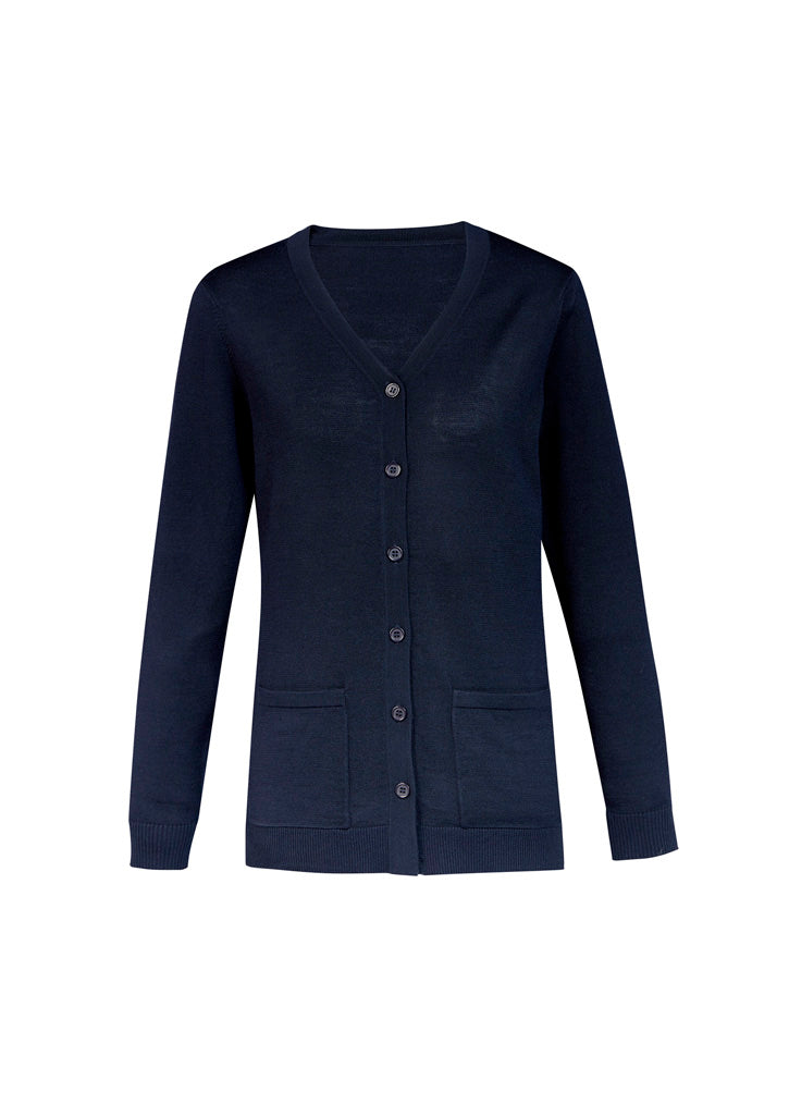 Womens Button Front Knit Cardigan