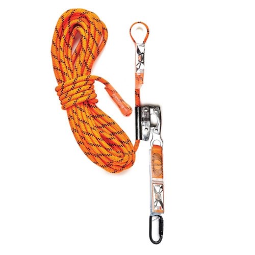 KMTL ROPE 15m R/G SHK S/G KARA