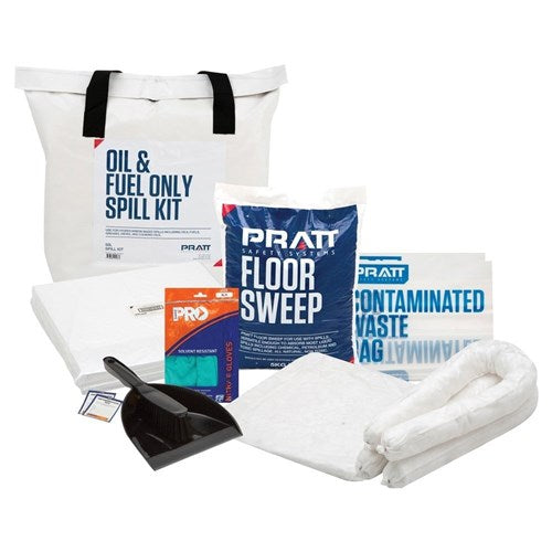 AUS VEHICLE SPILL KIT O/F 25L WHITE BAG