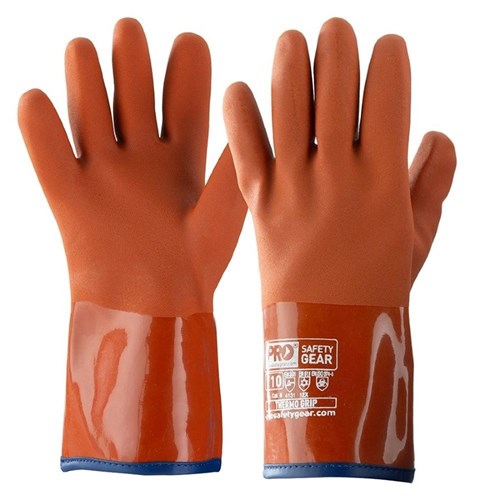 GLOVE PVC THERMOGRIP SIZE 10