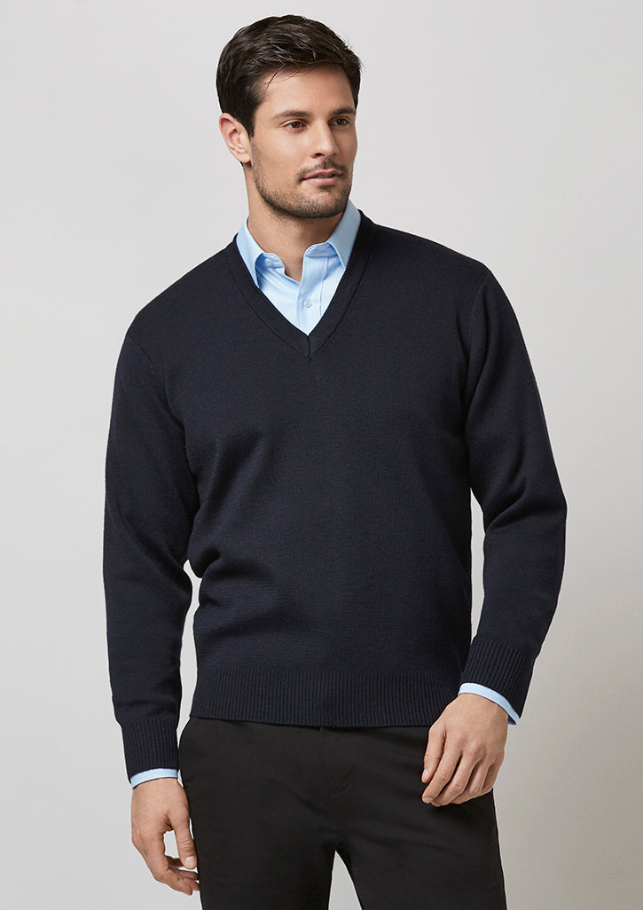 Mens Woolmix Knit Pullover