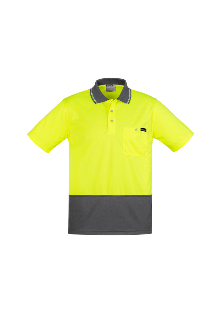 Mens Comfort Back S/S Polo